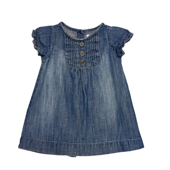 Jeansklänning stl 68