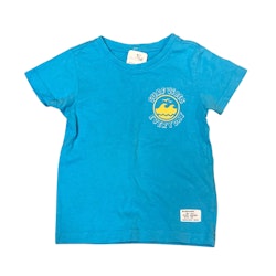 Blå t-shirt stl 90