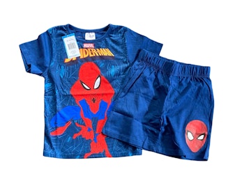Blå pyjamas Spiderman