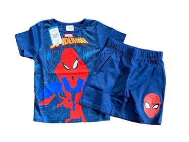 Blå pyjamas Spiderman stl 86/92