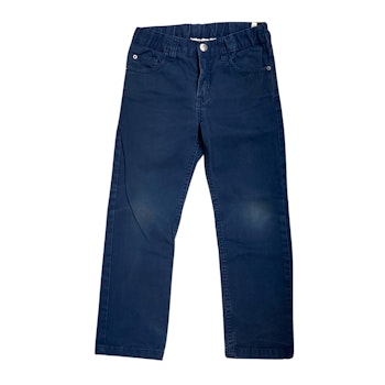 Mörkblå chinos stl 122