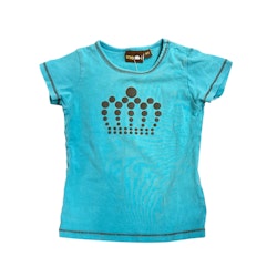 Blå t-shirt stl 86/92