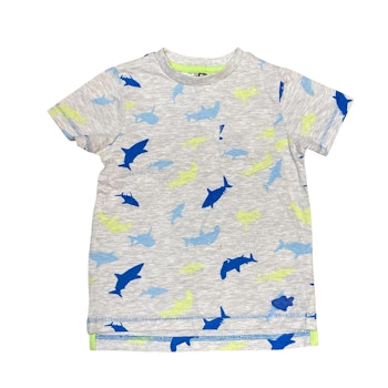 Grå t-shirt stl 98