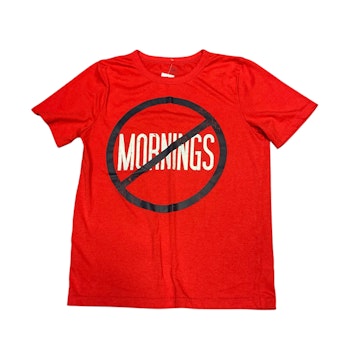 Röd t-shirt stl 158/164