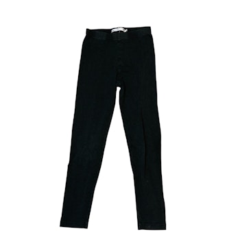 Svarta leggings stl 130
