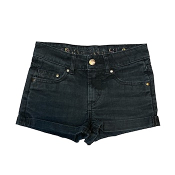 Svarta jeansshorts stl 134