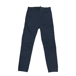 Mörkblå pull-on byxor stl 164