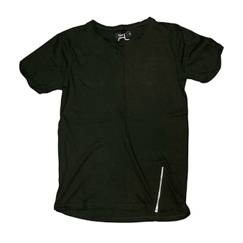 Svart t-shirt stl 170