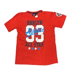 Röd t-shirt stl 170