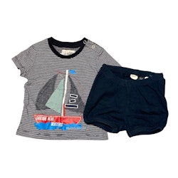 T-shirt och shorts stl 68