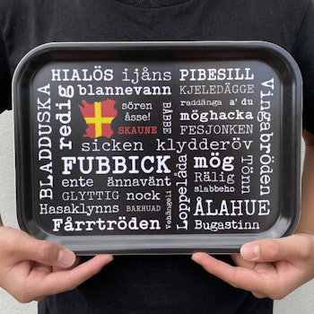 Frukostbricka på skånska