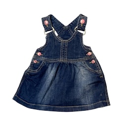 Jeansklänning stl 68