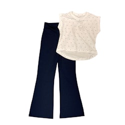 Mörkblå leggings stl 122-164
