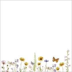 Desk notes Wildflower garden