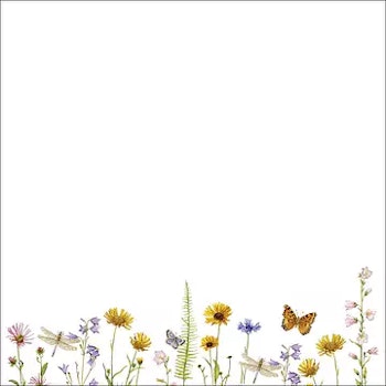 Desk notes Wildflower garden