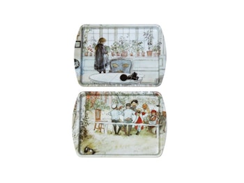 Plåtbricka Carl Larsson