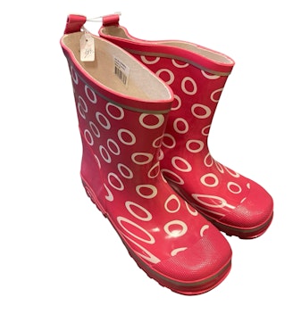 Rosa gummistövel stl 34, 35