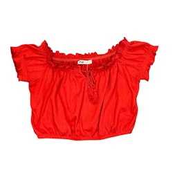 Röd topp stl S