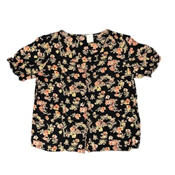 Blommig blus stl S