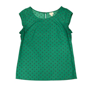 Grön blus stl S