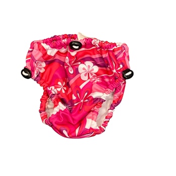 Rosa badbyxor stl 3-6 mån