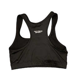 Svart sport-topp stl S