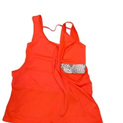 Orange träningslinne stl M