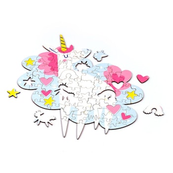 Pussel unicorn 90 bitar