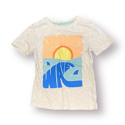 Grå t-shirt stl 122/128