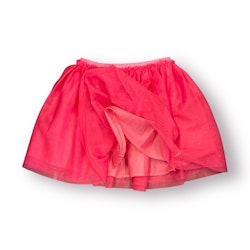 Rosa tyllkjol stl 110/116