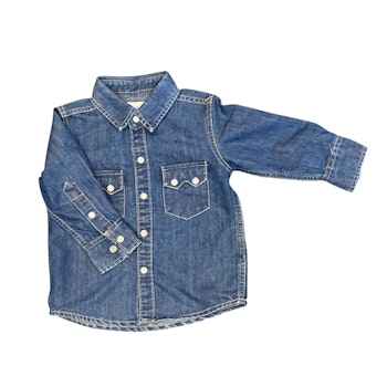 Jeansskjorta stl 90