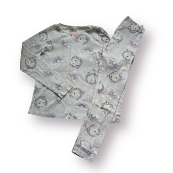 Pyjamas enhörningar stl 134/140