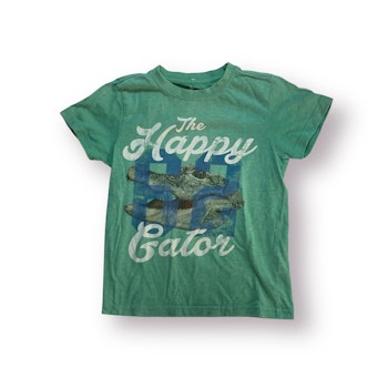 Grön t-shirt stl 122/128