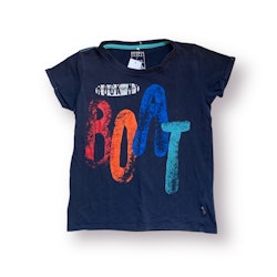 Mörkblå t-shirt stl 122/128