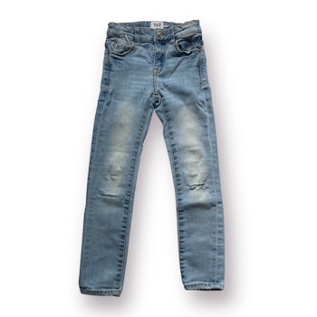 Ljusblå jeans stl 120