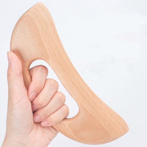 Gua Sha Scraper stor Trä