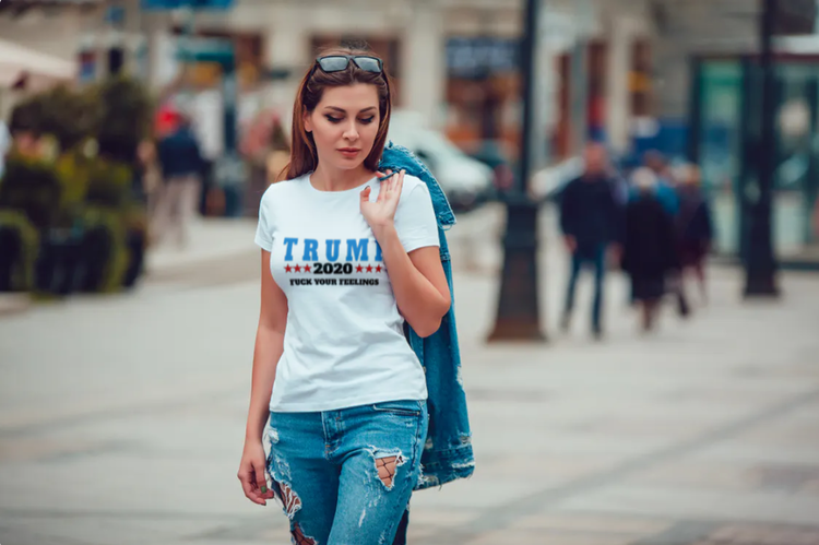 Trump 2020 Outlet T-Shirt Dam