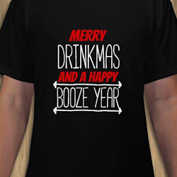 Merry Drinkmas T-Shirt Herr