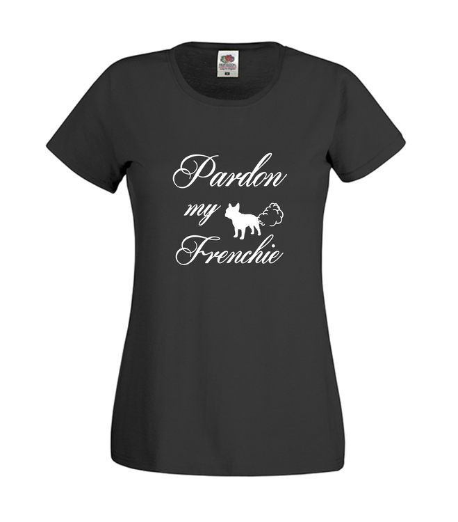 French Bulldog Pardon My French T-Shirt Women