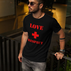 Love &amp; Respect T-Shirt Mænd