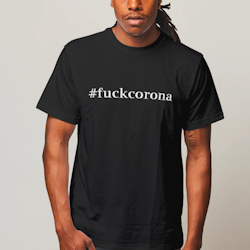 Fuck Corona T-Shirt Mænd