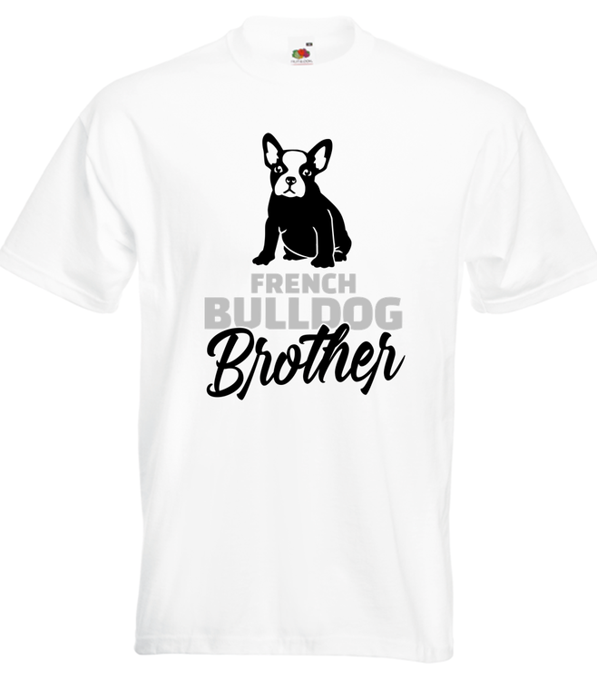 Fransk Bulldog Brother T-Shirt Barn