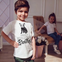 Fransk Bulldog Brother T-Shirt Barn