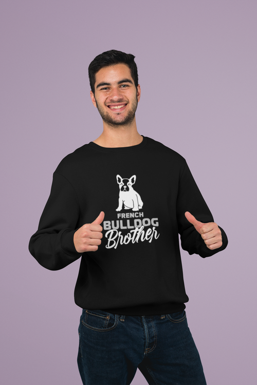 French Bulldog Brother Sweatshirt Unisex