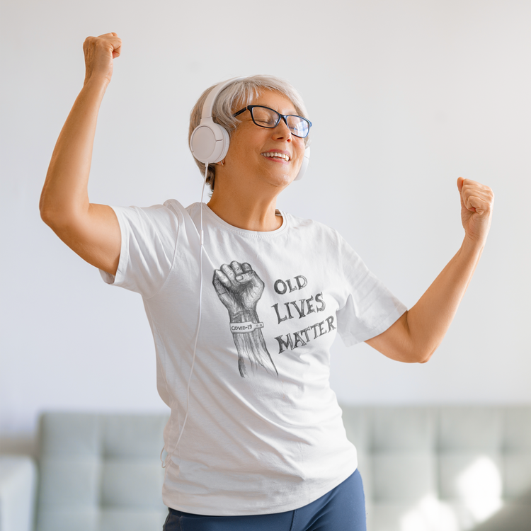 Old Lives Matter-Covid-19 T-Shirt Women