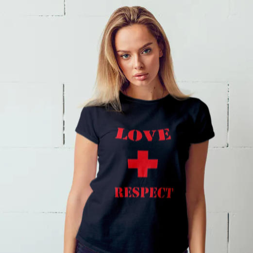 Love & Respect T-Shirt Dam