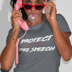 Protect Free Speech T-Shirt  Dam