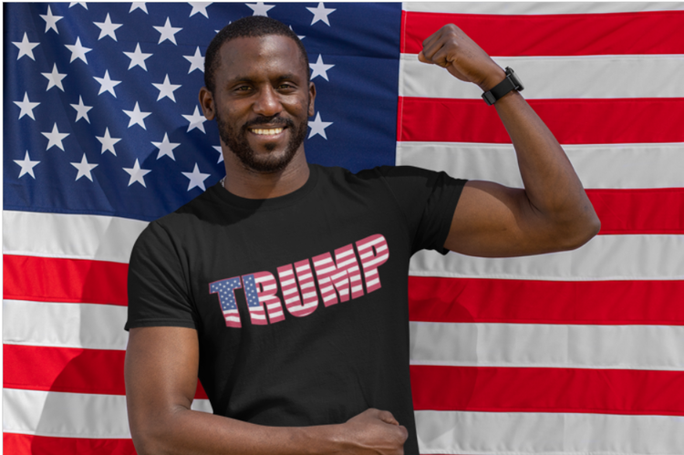 T-Shirt Herr, Vi som stödjer Trump, Donald Trump T-Shirt, Trump 2024