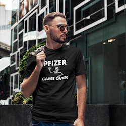 Pfizer Game Over T-Shirt Herr