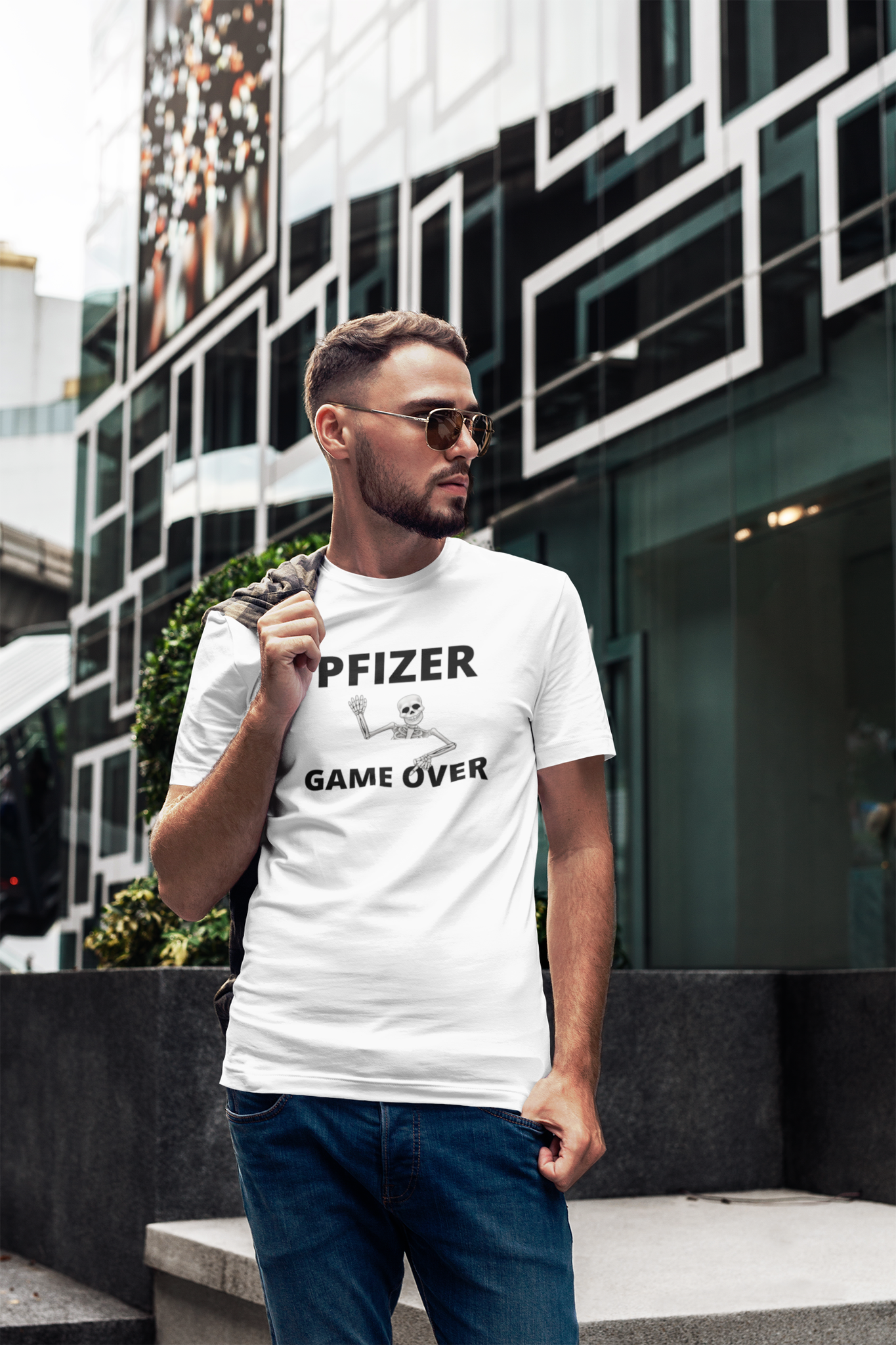 Pfizer Game Over T-Shirt Men